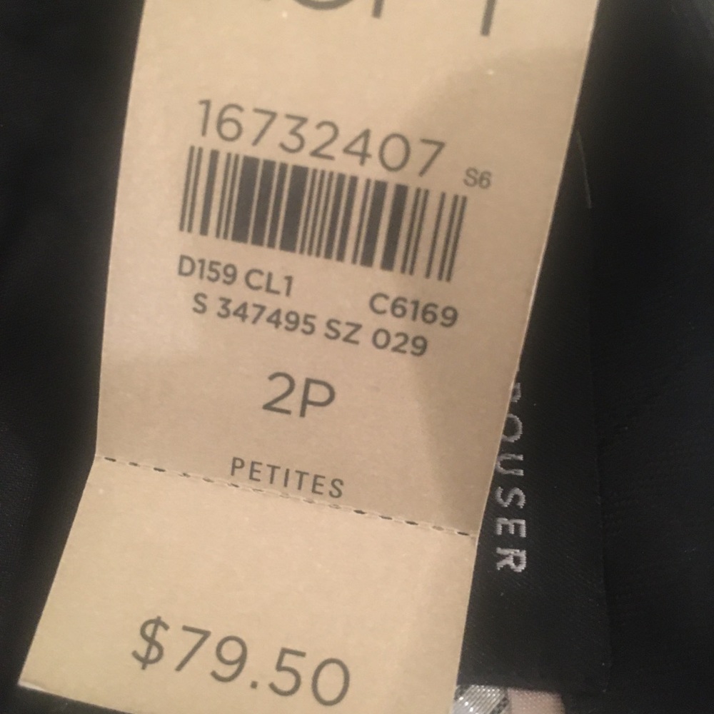 NWT ANN TAYLOR LOFT Marisa Trouser Size 2 Petite - Picture 9 of 12